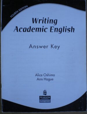 Writing Academic English: Answer Key