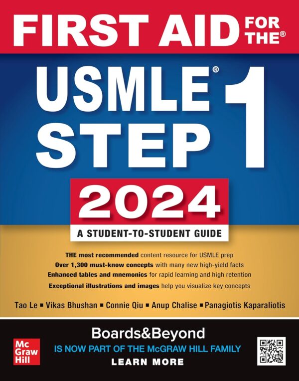 First Aid for the USMLE Step1 2024